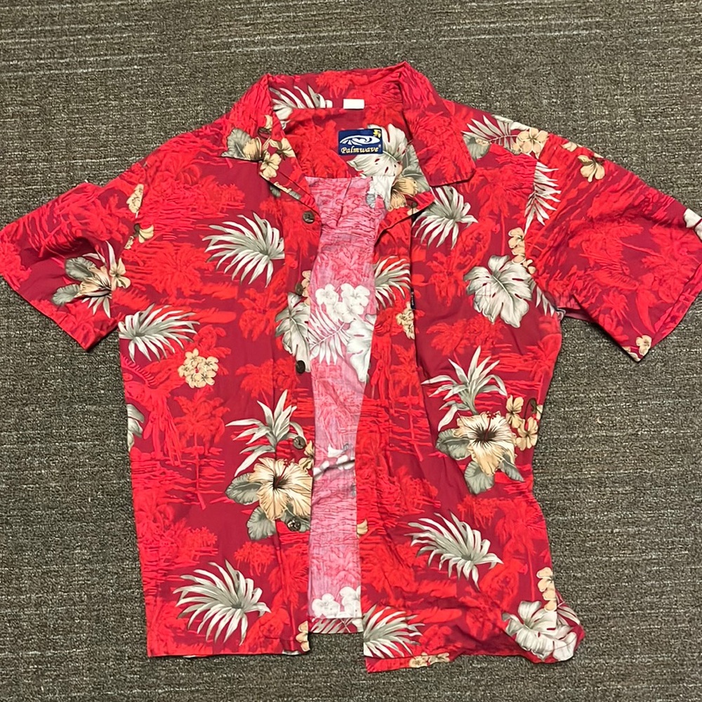 Red Hawaiian Shirt